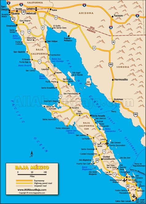 29 Simple Baja California Map | afputra.com
