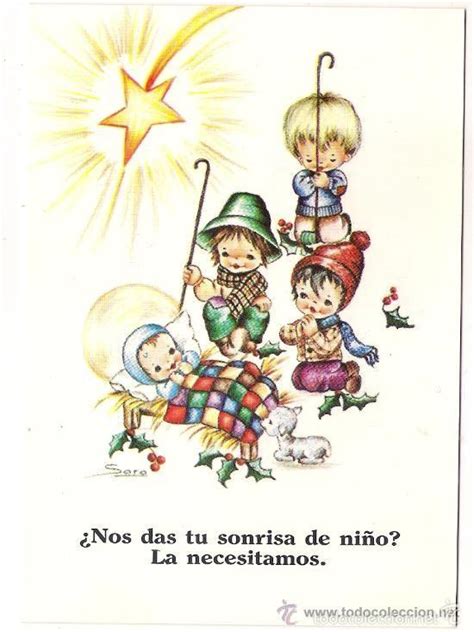 29360 postal dibujo niños cantando en navidad,   Comprar ...