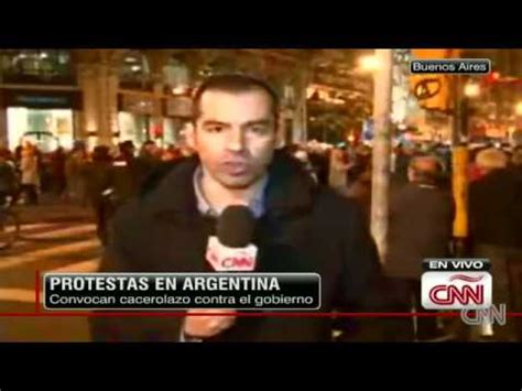 3º CACEROLAZO   Transmitido en vivo por CNN en Español ...