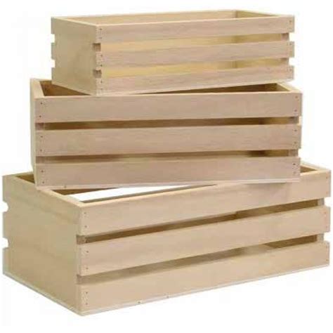 3 cajas de madera en Planeta Huerto
