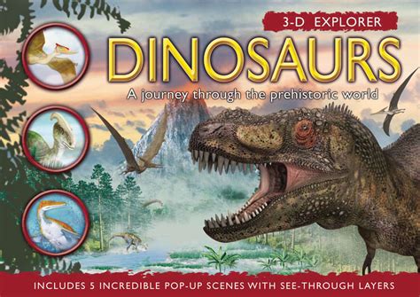 3 D Explorer Dinosaurs Book | The Dinosaur Farm
