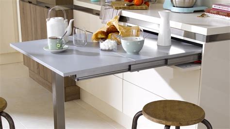 3 solutions pour installer une table dans une petite cuisine