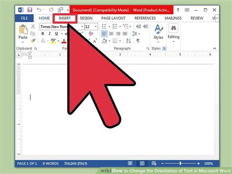 3 Ways to Change the Orientation of Text in Microsoft Word