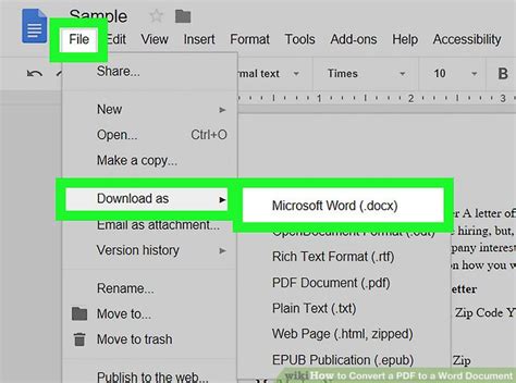 3 Ways to Convert a PDF to a Word Document   wikiHow
