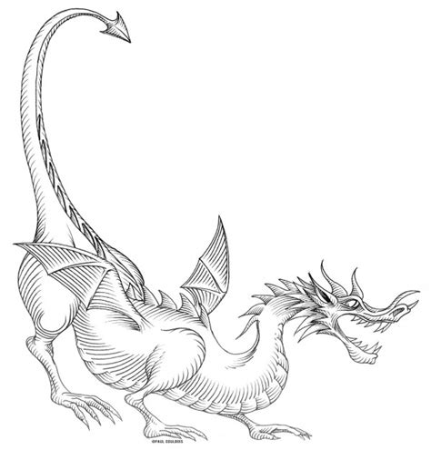 + 30 dibujos de dragones terroríficos para imprimir y ...