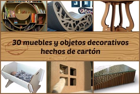 30 muebles y objetos decorativos hechos de cartón | Bricolaje