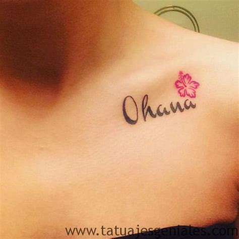 30 Originales Tatuajes de Ohana con gran significado ...