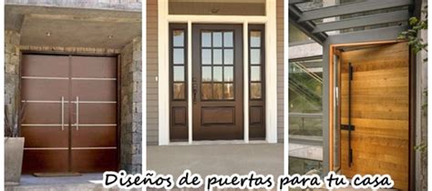 30 puertas de madera que harán lucir la entrada de tu casa ...