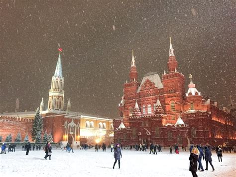 31 Most Beautiful Moscow Kremlin, Russia Pictures During Snow