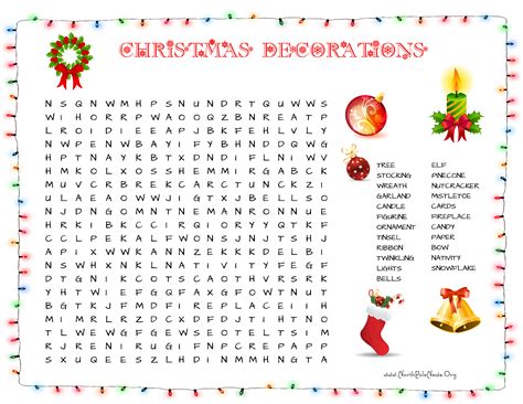35 Free Christmas Word Search Puzzles for Kids