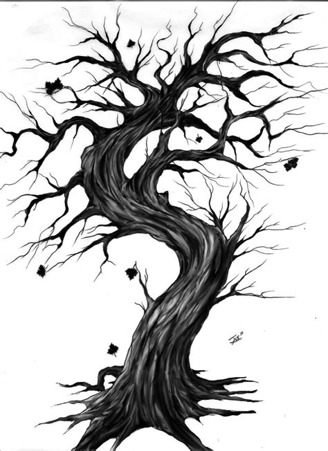35+ Gothic Tree Tattoos
