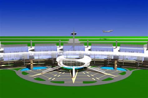 » 3D Aeropuerto de Conexión año 2004 2005 Render ...