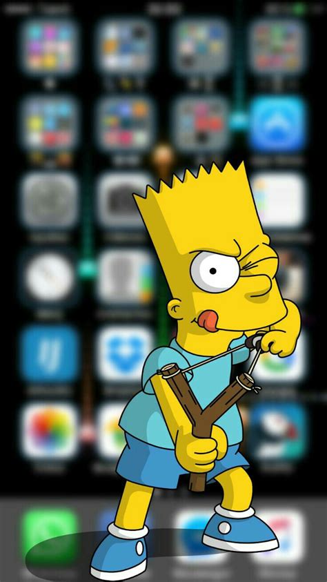 3D Bart Simpsons #Phone #Wallpaper #Background ...