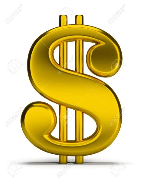 3D clipart dollar sign   Pencil and in color 3d clipart ...