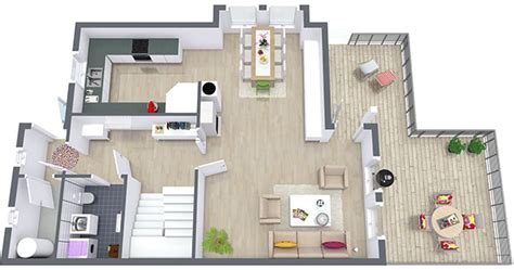3d Floor Plans 25 More 3 Bedroom 3D Floor Plans 3Dplanscom