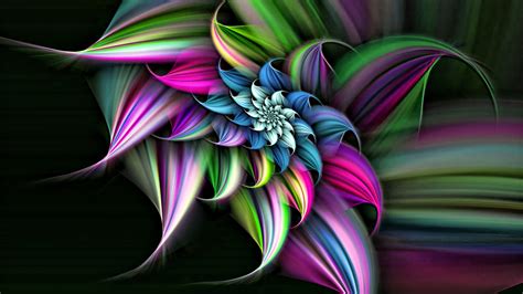 3D Flower | HD Wallpapers