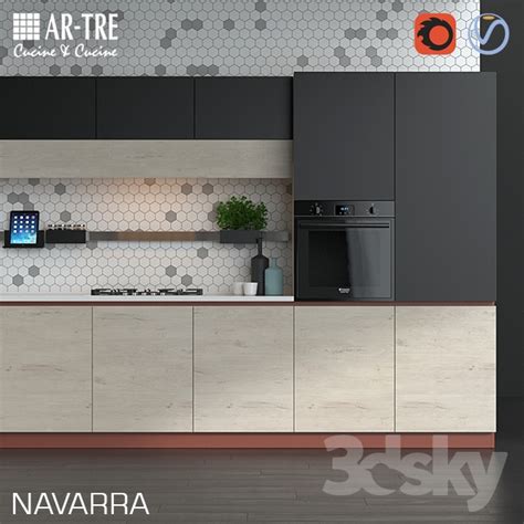 3d models: Kitchen   NAVARRA of AR TRE