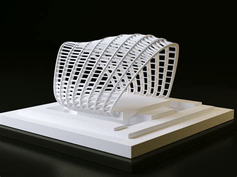 #3d #Printed Architectural model. Start making your own 3d ...