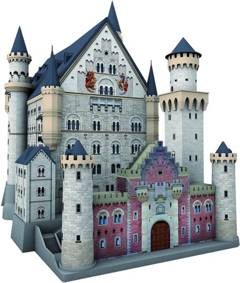 3D Puzzle Bauwerke   Schloss Neuschwanstein   216 Teile ...