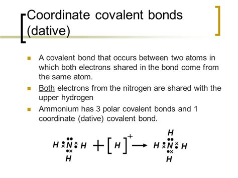 4.2 Covalent Bonding Describe the covalent bond as the ...