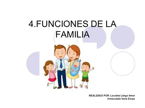 4.FUNCIONES DE LA FAMILIA   ppt video online descargar