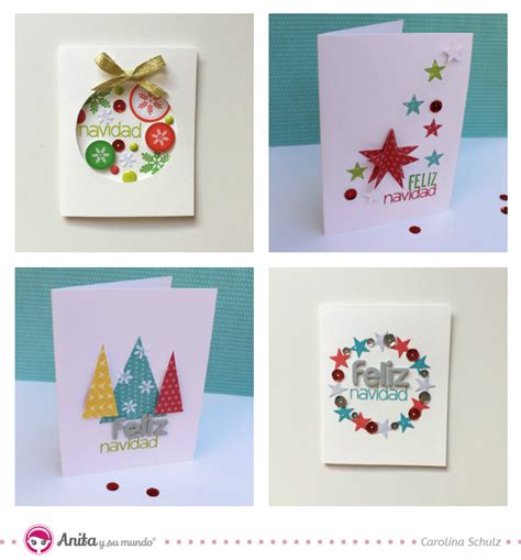 4 ideas de tarjetas de Navidad originales | Anita y su ...