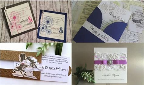 4 invitaciones paso a paso para tu boda DIY | Bodas