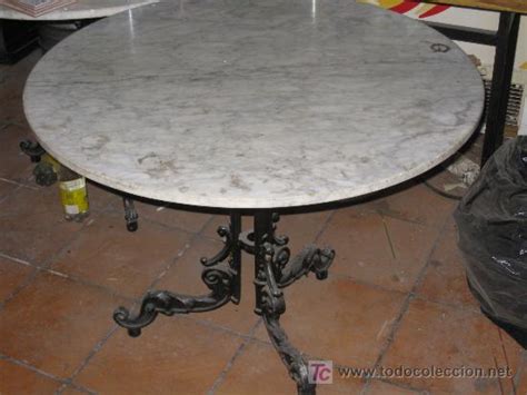 4 mesas de bar, marmol y hierro fundido. precio   Comprar ...