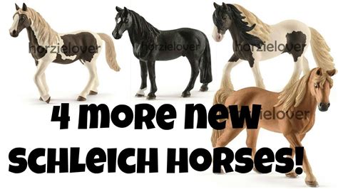 4 MORE NEW SCHLEICH 2017 HORSES + whole collection 2017 ...