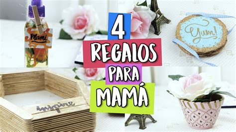 ¡4 REGALOS FÁCILES PARA MAMÁ!  IDEAS DE ÚLTIMO MINUTO ...