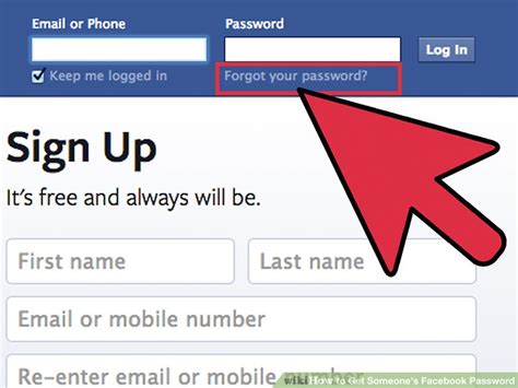 4 Ways to Get Someone s Facebook Password   wikiHow