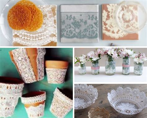 40 Adorable DIY Projects with Lace You ll Fall in Love With