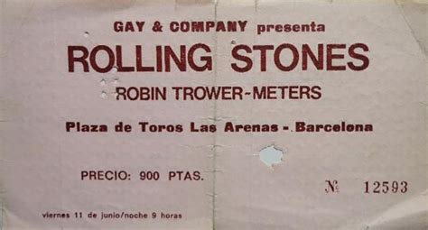 40 aniversario del primer concierto de los Rolling Stones ...