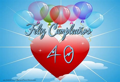 40 años Feliz Cumpleaños   mensajesdeseosfelicitaciones.com