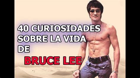 40 curiosidades sobre la vida de Bruce Lee que debes saber ...