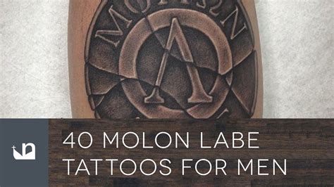 40 Molon Labe Tattoos For Men   YouTube