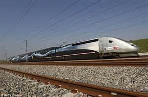 40 per cent of France s renowned high speed TGV trains ...