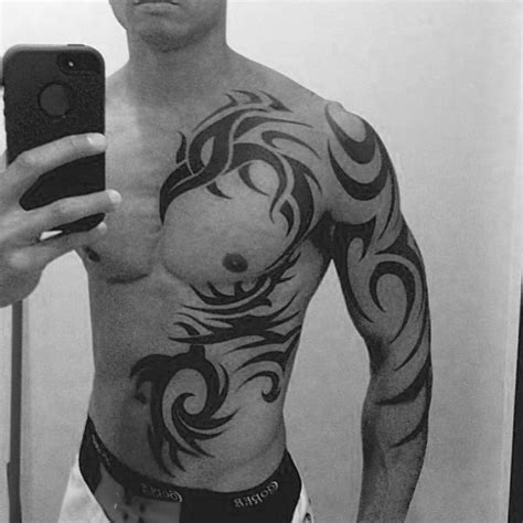 40 Tribal Phoenix Tattoo Designs For Men   Mythology Ink Ideas