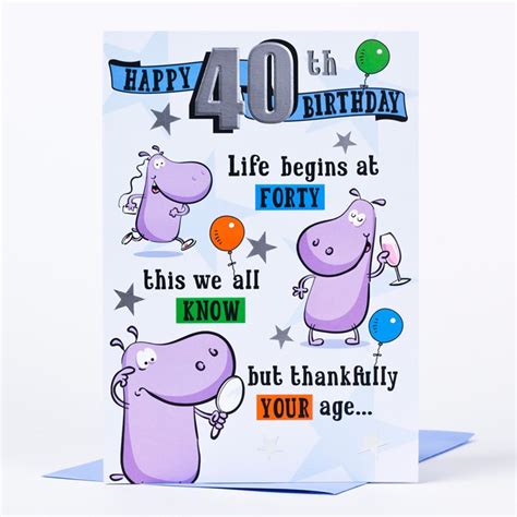 40Th Birthday Cards – gangcraft.net