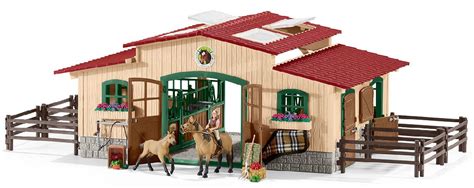 #42195 1/20 Stable with Horses & Accessories | Action Toys