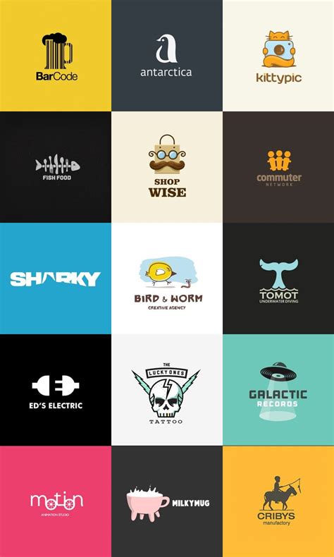 45 creativas ideas de diseño de logotipo para la inspiración