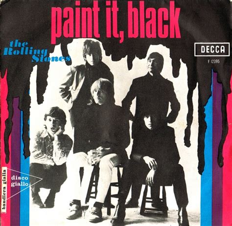 45cat   The Rolling Stones   Paint It, Black / Long Long ...