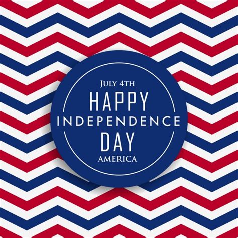 4th of july happy independence day background Vector ...