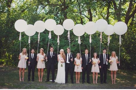 5 ideas con globos para bodas divertidas