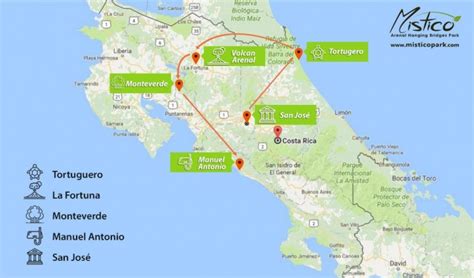 5 lugares turísticos para visitar en Costa Rica   Mistico ...
