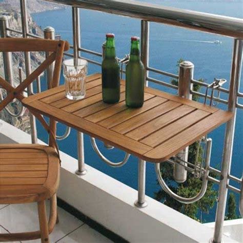 5 mesas plegables perfectas para balcones pequeños. | Mesa ...