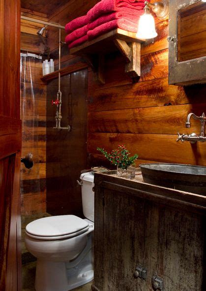 5 Ultra rustic bathrooms