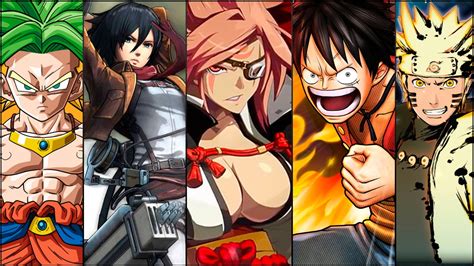 5 videojuegos para amantes del anime