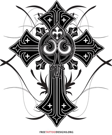 50 Cross Tattoos | Tattoo Designs of Holy Christian ...