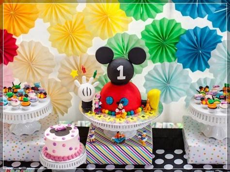 50 ideas de fiesta MICKEY MOUSE  Decoraciones ...